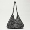 [엘리스마샤] LEOPARD NEAT BAG 레오파드 니트백