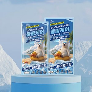 [올덴] 쿨링케어 헤어밴드형 6매입