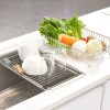 [리벨룸] 식기건조대 슬라이딩선반 바스켓 세트