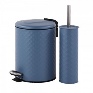 [케이노블] 쿠멜 소프트 페달 휴지통 5L & 청소솔세트
