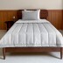 [까사미아] 프리미엄 모노 시어서커 아사 면 SS 여름 이불 베개세트 (그레이)