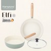 [Hamptons] 햄튼 엘피 세라믹 IH 프라이팬 26F+24W+24G 2종 세트(3P)-D