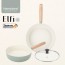 [Hamptons] 햄튼 엘피 세라믹 IH 프라이팬 26F+24W+24G 2종 세트(3P)-D