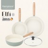 [Hamptons] 햄튼 엘피 세라믹 IH 프라이팬 20F+26F+24W+24G 3종 세트(4P)-C