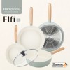 [Hamptons] 햄튼 엘피 세라믹 IH 프라이팬 20F+26F+28F+26W+26G 4종 세트(5P)-D