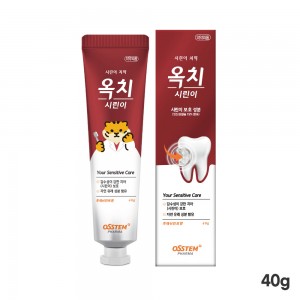 [오스템] 옥치 40g 시린이 전용 미니치약 고함량 치료 예방 보호 인산삼칼슘 19% 함유