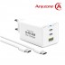 [애니존] 3PORT PPS Gan 65W 초고속충전기 AZQ-PD65WACC (화이트)