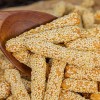 바삭바삭! 고소함 폭발!달달고소한 괴물용량 구운참마깨스틱 350g 2+2봉