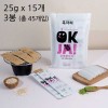 옥자씨 곤약쫀드기 25g x 15개입 (3봉 총 45개입)