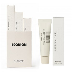 [에코디언]고보습 핸드크림 30ml*3P 슬리브 세트 /티오스만투스 향 퍼퓸핸드 크림