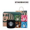 [스타벅스] 블랙 사이렌 머그 355ml + [스타벅스 x BAPE] 마일로 코스터 4P (쇼핑백 동봉)