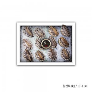 [전복애명작] 완도참전복 특선 3호(1kg)