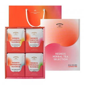 [레드보스] 루이보스 허브티 셀렉션 4종*5입 총20입 (선물포장+쇼핑백)