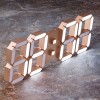 국산 루나리스 골드에디션 3D LED 벽시계 LG전구 38cm