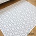 마르페이 헥사곤 화이트 3D매쉬매트 쿨매트 110*200