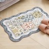 베누지오 포르테(블루) 워셔블 자카드 발매트 50x70