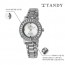 [TANDY] 탠디 럭셔리 여성용 쥬얼워치(스와로브스키 식입) T-4034 실버