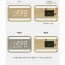 플라이토 우드 네이쳐 LED 탁상 벽시계 23cm