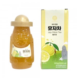 제주자연 꿀 유자차 300g*3ea