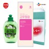 CJ이츠웰 순그린500(사과),고무장갑 2종세트 01871
