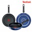 테팔 팬&냄비 PTFE 미드나잇 블루 3종세트 (프라이팬 20cm + 24cm + 26cm)