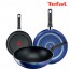 테팔 팬&냄비 PTFE 미드나잇 블루 3종세트 (프라이팬 20cm + 28cm + 볶음팬 28cm)