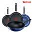 테팔 팬&냄비 PTFE 미드나잇 블루 4종세트 (프라이팬 20cm + 24cm + 26cm + 볶음팬 28cm)