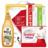 참그린매실300용기 키친타올 롤백 크린백 정사각위생장갑(5종)