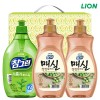 참그린녹차500용기 매실500용기2P(3종)