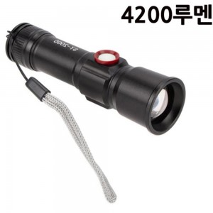 XHP60칩 LED 미니 줌라이트 랜턴 손전등 후레쉬 4200루멘 SY2005 아X