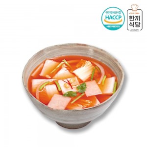 한끼식당 우리 농산물 100% 나박김치1kg