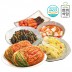 한끼식당 우리 농산물 100% 김치 프리미엄 5종세트(포기김치1kg,총각김치1kg,나박김치1kg,열무김치1kg,백김치1kg)