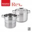 [Hamptons] 독일 햄튼 REX 3중 바닥 인덕션 파스타냄비 세트 (20CM)