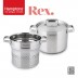 [Hamptons] 독일 햄튼 REX 3중 바닥 인덕션 파스타냄비 세트 (20CM)