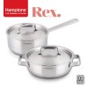 [Hamptons] 독일 햄튼 REX 3중 바닥 인덕션 냄비 2종B 4P