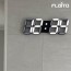 국산 플라이토 3D LED 인테리어 벽시계 삼성전구 38cm