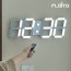 플라이토 3D LED 인테리어 벽시계 시즌3 LG전구 38cm