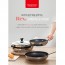 [Hamptons] 독일 햄튼 렉스 스텐 인덕션 코팅 셰프팬 24cm+유리뚜껑