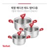 테팔 에디션 레드 인덕션 냄비 양수18+양수20+양수24cm