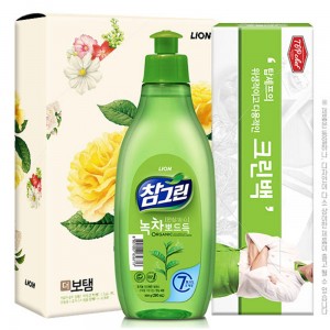 참그린녹차300용기 크린백(2종)