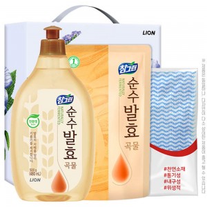 참그린곡물500용기 곡물300리필 행주(3종)