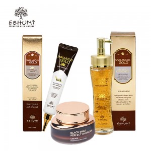 [애슈미] 블랙스네일 크림 55ml + 골드에센스 150ml + 아이크림 40ml 1세트