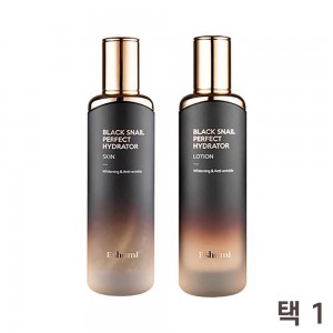 [애슈미] 블랙스네일 퍼펙트 하이드레이터 스킨&로션 120ml (택 1)