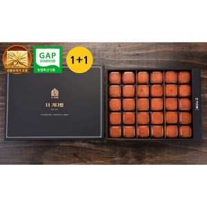[1+1]더 기다림 자연맛집 청도초당곶감 햇 반건시 프리미엄 기다림 스페셜 빅히트 선물세트 [30개 1.6kg이내]
