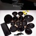 무안 도자기 골드샤인 철유 4인조 홈세트 22p