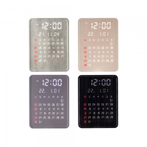 플라이토 포시즌 캘린더 인테리어 LED 벽시계 27cm
