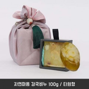 자연마음 감국비누 100g / 타원형