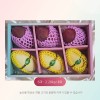 [선물세트] 망고혼합세트 1호 (2.28kg 내외, 애플3 골드3)(보자기)