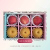 [선물세트]사과배 혼합세트2호 (2.7kg내외, 사과3입+ 배3입)(보자기)