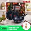 [추석선물전] [테팔] 초코브라우니 프라이팬 24cm+멀티팬 28cm+드레스블루 프라이팬 28cm+(증정) 네이버페이 포인트 3천원권+실리콘 키친툴 7종 세트